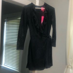 Lilly Pulitzer black  romper dress